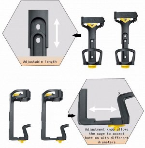 Флягодержатель велосипедный Topeak Modula Java Cage, TMD08B