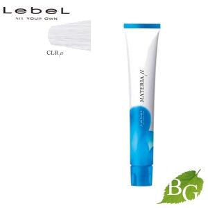LEBEL MATERIA μ 1 Agent Clear - бесцветная краска для волос с уходовыми свойствами