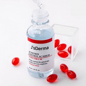 Сыворотка с цинком для проблемной кожи J'sDerma Acnetrix Control AC Serum
