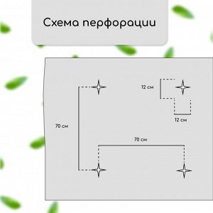 Материал мульчирующий, с перфорацией, 5?1.6 м, плотность 80 г/м?, спанбонд с УФ-стабилизатором, чёрный, Greengo, Эконом 30%