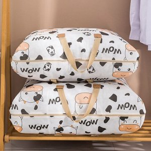 Сумка хозяйственная большая / Сумка для хранения/ Баул, 1 шт., 59 х 81 х 24 см., 125 л.