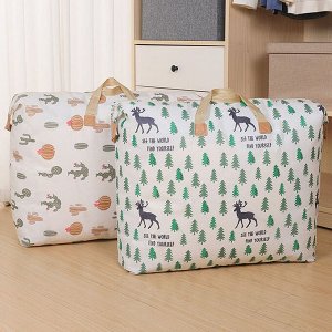 Сумка хозяйственная большая / Сумка для хранения/ Баул, 1 шт., 59 х 81 х 24 см., 125 л.