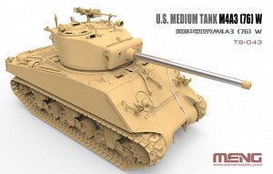 "MENG" TS-043 "танк" M4A3(76)W Sherman 1/35