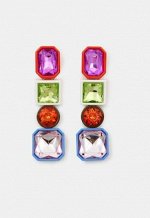Серьги Fantastico rhinestone earrings