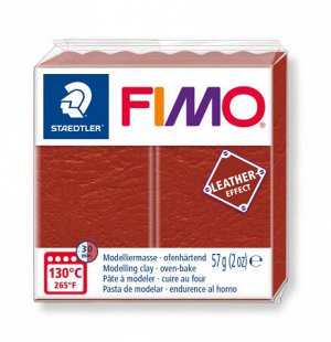 "FIMO" Effect полимерная глина 57 г 8020-202 красный металлик
