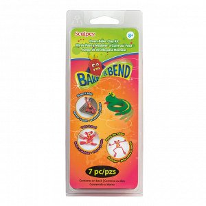 "Sculpey" Bake & Bend Kit полимерная глина K3 6120 113 г 6 цв. СК/Распродажа .