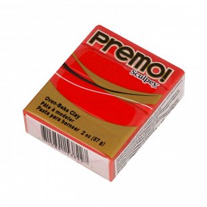 "Sculpey" Premo полимерная глина PE02 57 г СК/Распродажа 5020 багряный