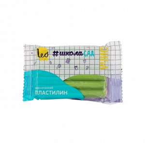 Лео "ШколаСад"  Пластилин классический группа 1 LMC-50 50 г.синий/blue