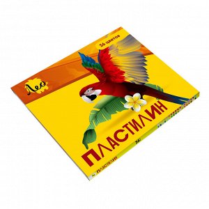 Лео "Ярко" Пластилин классический LBMC-0136 36 цв.720 г.
