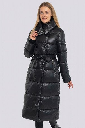 Пальто Элегантное женское зимнее пальто - это именно то, чего нам так не хватает в холодном сезоне. Модель А-силуэта, покрой рукава - втачной, застежка на 2-ой ряд кнопок. Обьемный воротник красиво ло