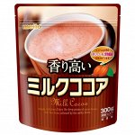 Какао натуральное растворимое, с молоком и сахаром Meito, 300 гр