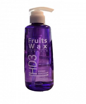 Welcos Глазурь эссенция для укладки волос Kwailnara Hair Glaze Essence Fruits Wax Keratin, 500 гр