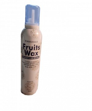 Welcos Мусс для укладки волос Kwailnara Hair Styling Mousse Fruits Wax, 300 гр