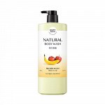 Happy Bath Увлажняющий гель для душа с фруктовыми экстрактами HAPPY BATH NATURAL REAL MOSITURE FRUIT BODY WASH  900 мл