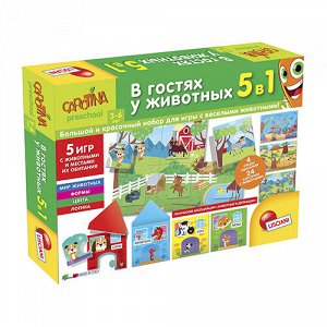 Игра "В гостях у животных" 5 в 1