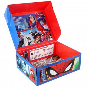 Складная коробка с игрой 31,2х25,6х16,1 см, Человек-паук
