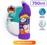 Чистящее средство ML Ultra force для туалета и ванной антимикробное, 0.75 л