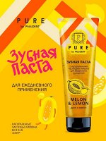 Зубная паста  PURE by PRESIDENT Дыня и лимон  100 г, шт