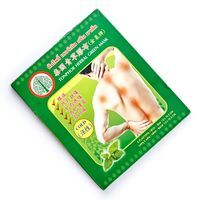 Охлаждающий мятный пластырь BIO GREEN BODY MASK COOL для снятия боли (5 пластырей в упаковке)70г