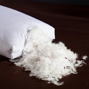 Подушка пышная перьевая угловатая SLEEP TECHNOLOGY