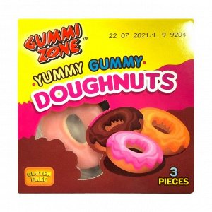 Мармелад фруктовый в виде пончиков Gummi Zone Doughnuts / Донаты 23 гр