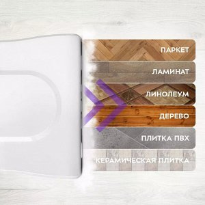 Вертикальный паровой пылесос "2 в 1" КТ-5157-3 бело-синий