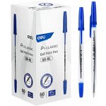 Ручка шариковая DELI P1-Classic EQ6-BL синяя 0.7мм (1872841) Deli