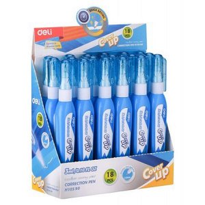 Корректор-ручка  3 мл EH10590 голубой корпус (1205004) Deli