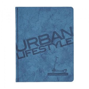 Дневник 1-11 класс ЛАЙТ "URBAN" (СИНИЙ) искусственная кожа 10-302/01 Альт