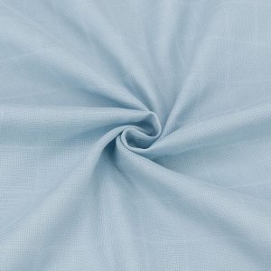 Ткань на отрез муслин гладкокрашеный 135 см 22111 цвет голубой