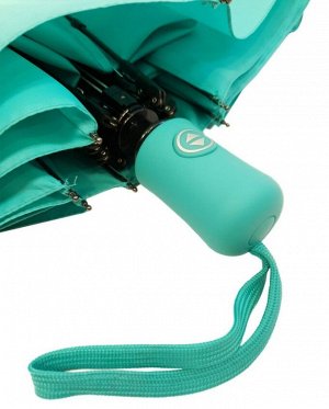 Зонт женский однотонный автомат облегченный цвет Бирюзовый (DINIYA)
