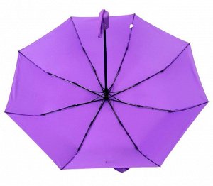 Зонт женский однотонный автомат облегченный цвет Фиолетовый (DINIYA)