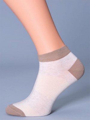 Носки Укороченные мужские носки из хлопка с эластаном, резинка, мысок и пятка из ткани контрастного тона.

Состав:
Хлопок 60%, Полиамид 38%, Эластан 2%