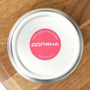 Банка для сыпучих продуктов Доляна «Сильвер», 80 мл, 7.5*4 см, с металлической крышкой, стекло, прозрачная