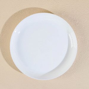 Набор тарелок обеденных Luminarc DIWALI SHELLS, d=25 см, стеклокерамика, 6 шт, цвет белый