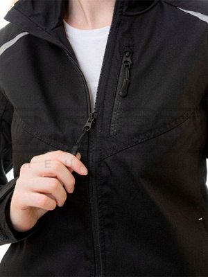 Куртка рабочая женская "Brodeks KS 228" цв.чёрный тк.смесовая в Москве