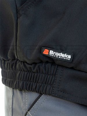 Куртка рабочая "Brodeks KS 201" цв.чёрный тк.смесовая в Москве