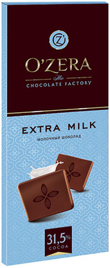 Extra milk Шоколад «O`Zera» Extra milk
