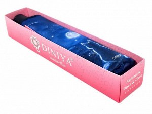 Зонт женский автомат ОКНА цвет Темно-синий (DINIYA)