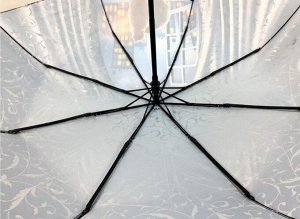 Зонт женский автомат ОКНА цвет Голубино-синий (DINIYA)