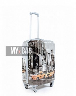 Пластиковый чемодан ЦВЕТ: НЬЮ-ЙОРК ТАКСИ
