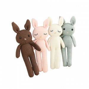Yangzhou creative toys Мягкая игрушка, Зайка вязаный