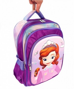 Рюкзак школьный детский для девочки цвет Розово-лавандовый