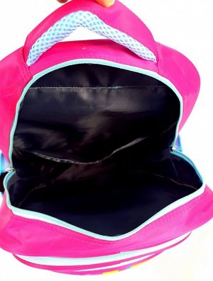 Рюкзак школьный детский для девочки цвет Желто-розовый