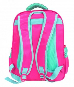 Рюкзак школьный детский для девочки цвет Ярко-розовый