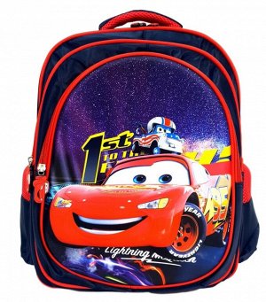 Рюкзак школьный детский для мальчика цвет Чернильно-красный