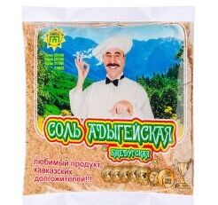 Соль "Бжедугская" (Пакет) "Адыгейская Соль" 450г