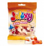 Уценка! Мармеладные кости Jelaxy Jelly Bones / Джелакси Бонс в виде косточек со вкусом фруктов 80 гр