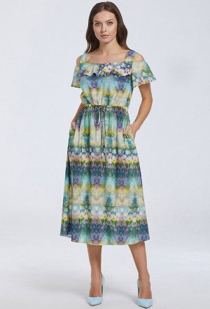 Платье Bazalini 4649 разноцветный