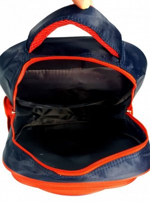 Рюкзак школьный детский для мальчика цвет Черно-красный